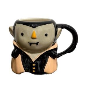 Target 2024 Hyde & Eek Halloween Figural Vampire Stoneware 15 oz Mug Nwt